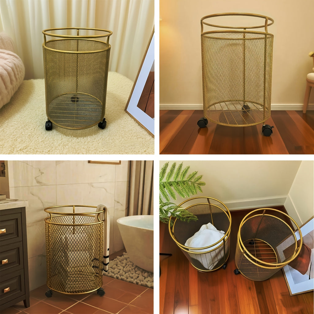 Light Luxury Laundry Light Luxury Laundry Hamper | Metal Frame