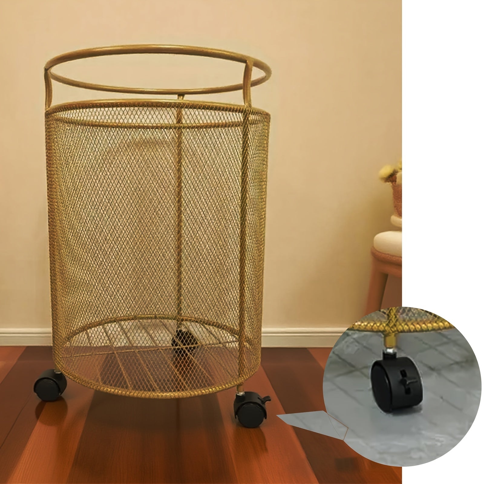 Light Luxury Laundry Light Luxury Laundry Hamper | Metal Frame