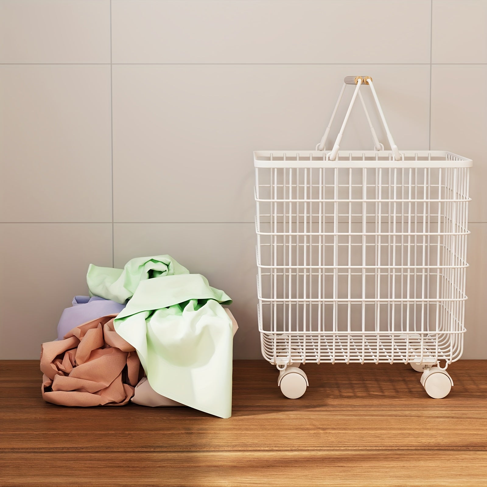 Large Small Laundry Basket Large Small Bathroom Laundry Basket 1pc