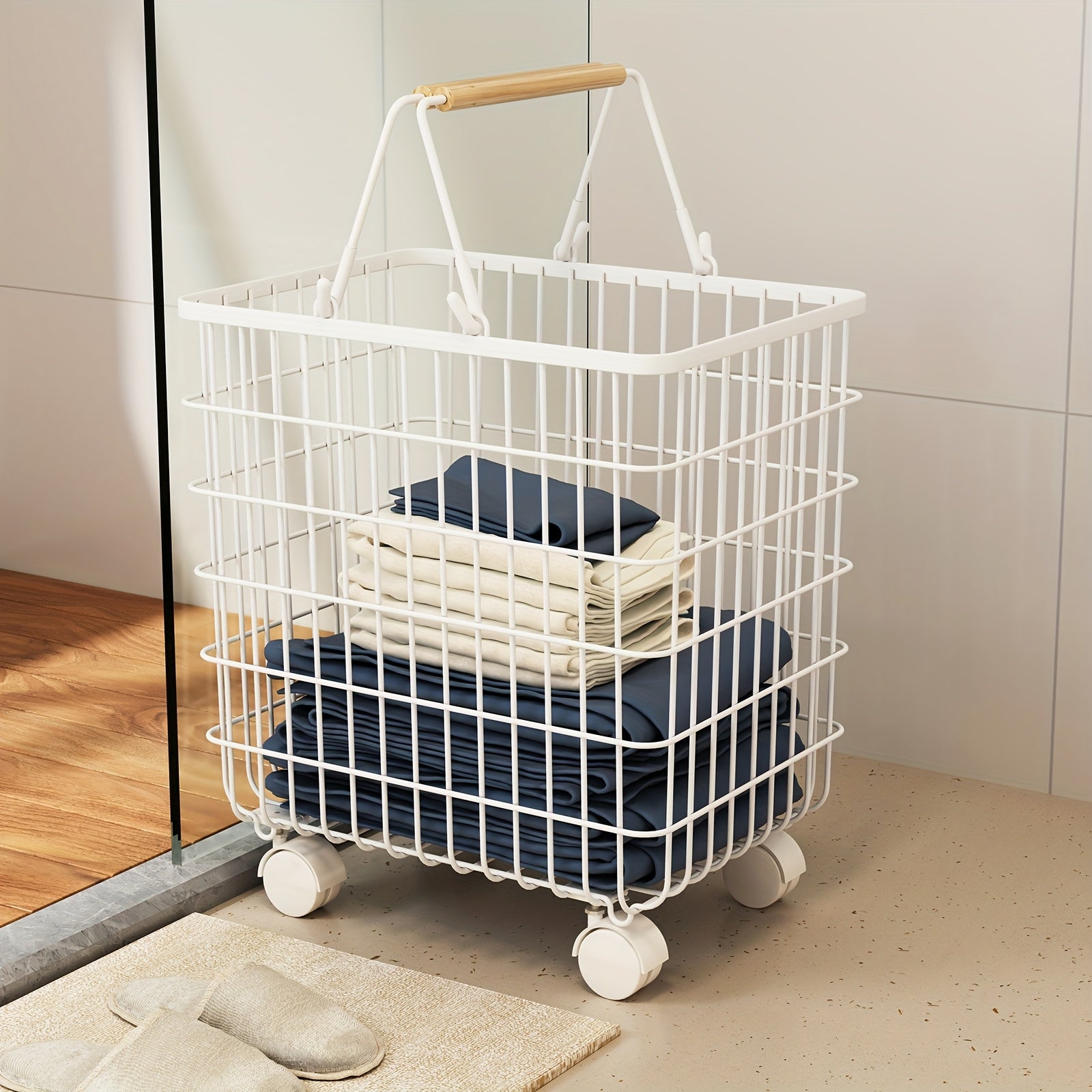 Large Small Laundry Basket Large Small Bathroom Laundry Basket 1pc