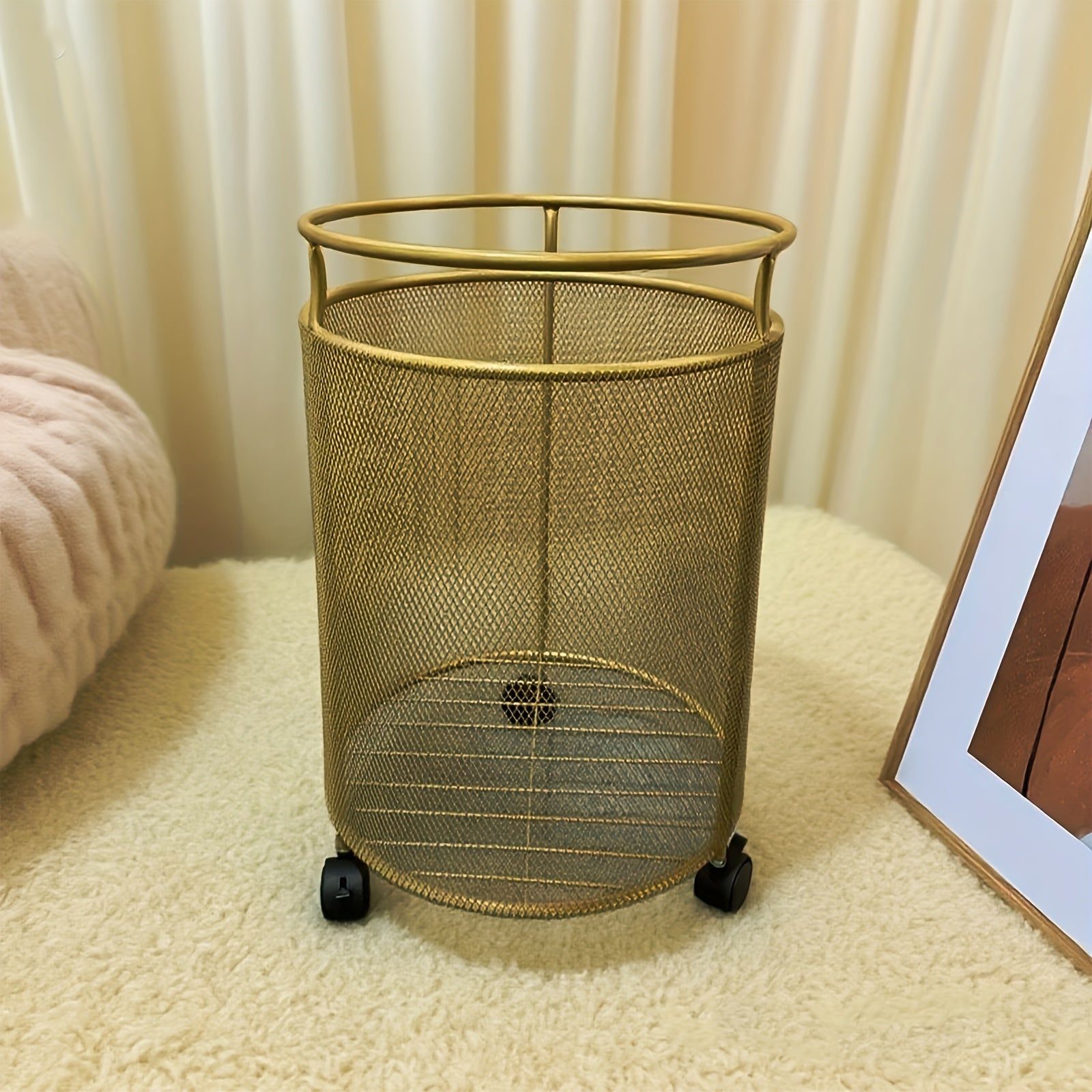 Light Luxury Laundry Light Luxury Laundry Hamper | Metal Frame