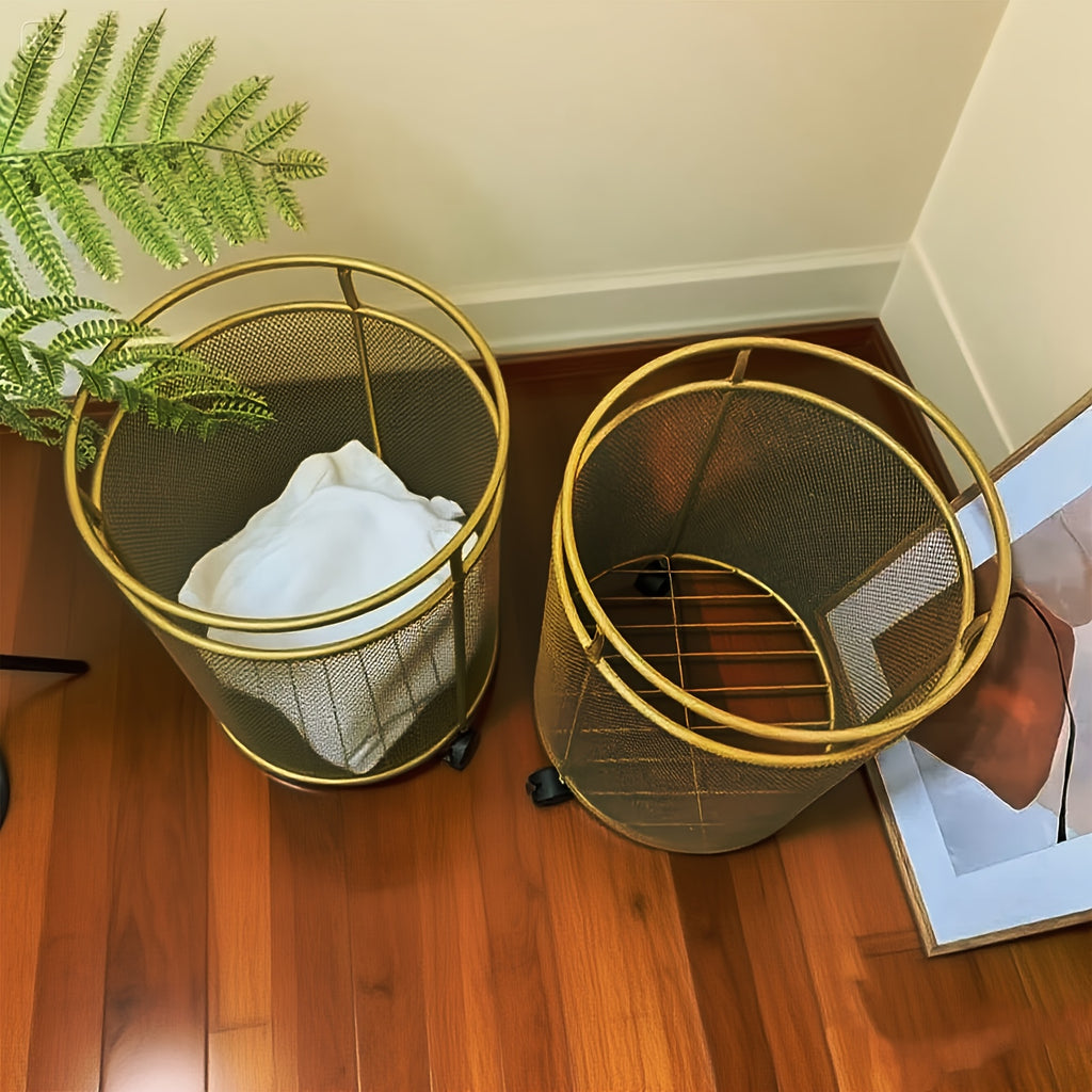 Light Luxury Laundry Light Luxury Laundry Hamper | Metal Frame