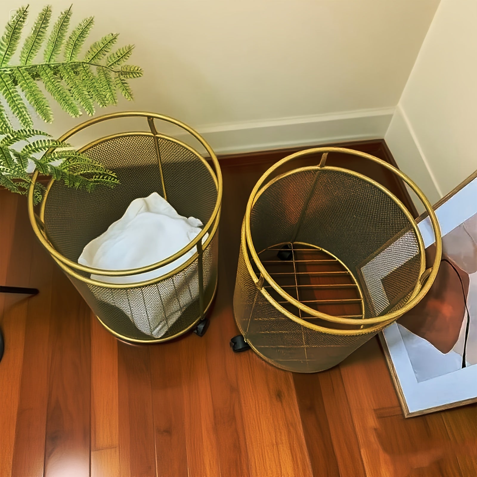 Light Luxury Laundry Light Luxury Laundry Hamper | Metal Frame