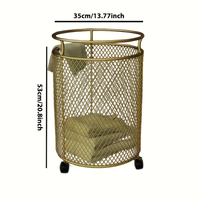 Light Luxury Laundry Light Luxury Laundry Hamper | Metal Frame