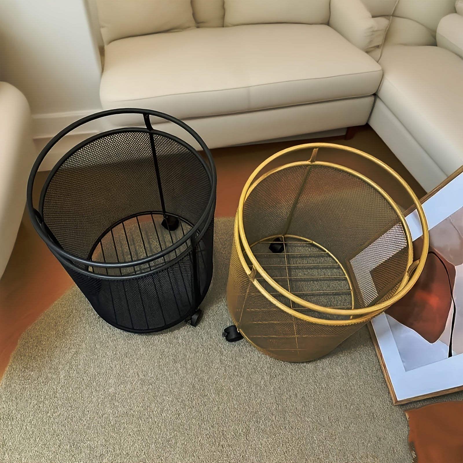 Light Luxury Laundry Light Luxury Laundry Hamper | Metal Frame