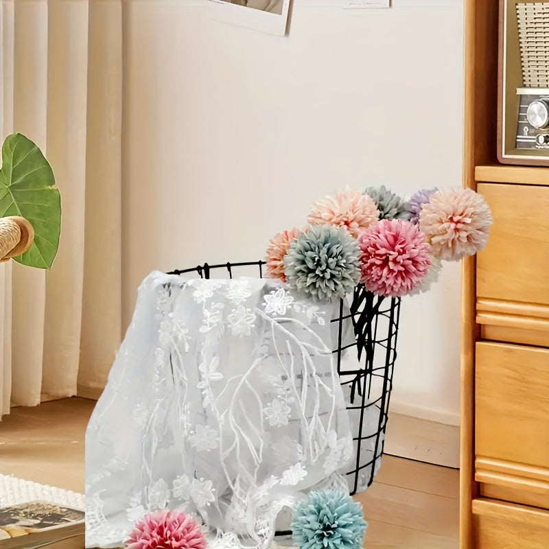 Storage Basket\u002FBlack Metal Wire\u002FMesh Laundry Basket